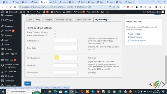 How to Integrate Stripe & PayPal Settings using Plugin in Contact Form 7 in WordPress | Add-on смотреть онлайн