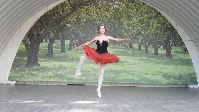 Фуэте, Китри, балет "Дон Кихот" - балерина Маргарита Андреева смотреть онлайн