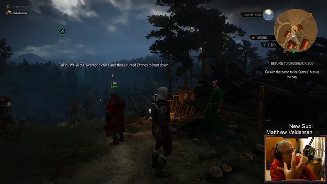 The Witcher 3 Live stream - S1E10 (The forgotten path) смотреть онлайн