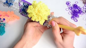 3D Кукла "Наташа" из резинок.Rainbow Loom Doll. Часть - 2.