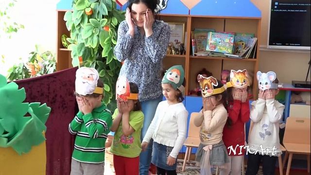 Занятие по развитию речи в средней группе.Нальчик. КБР. смотреть онлайн