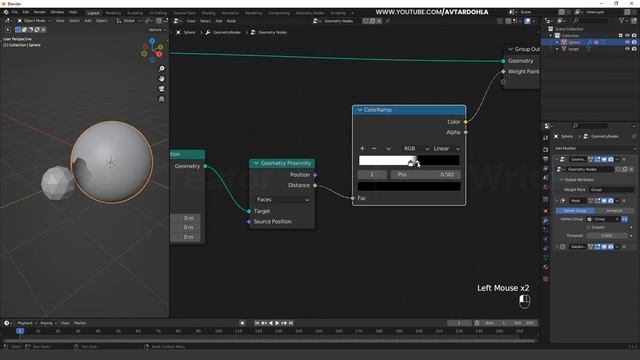 Day 16- Masking Effect - Blender 3d Geometry Nodes Complete Course | Avtar Dohla смотреть онлайн
