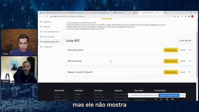 Como cadastrar a API da Binance para usar com Python? смотреть онлайн