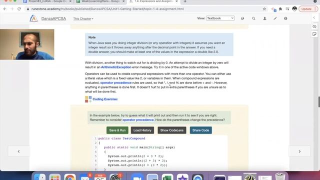1.4 Expressions & Assignment Statements | CSAwesome APCSA Java смотреть онлайн