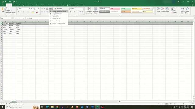 How to make a diagonal column header in Excel 2019 смотреть онлайн
