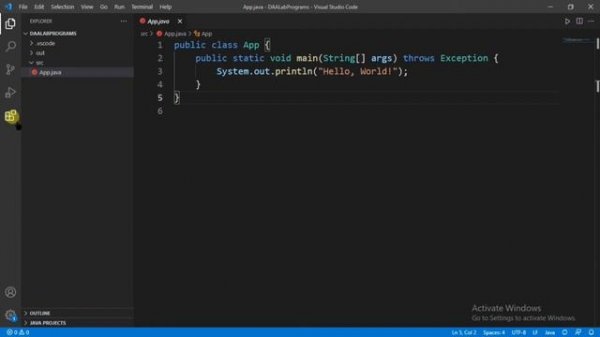 Java in visual studio code | VS code and Java jdk installation (May 2021)