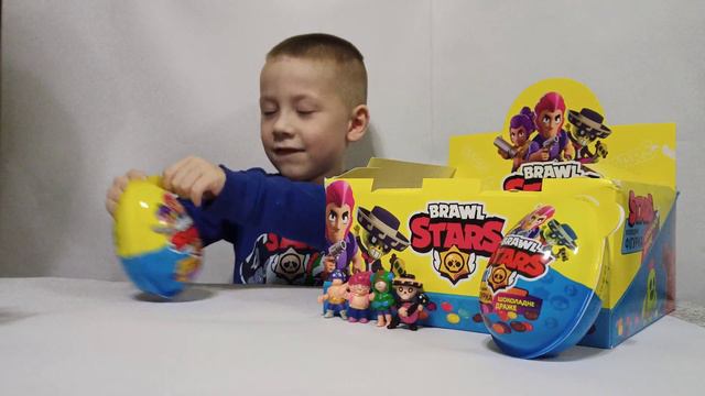 Яйца - сюрпризы Brawl Stars | Открытие яиц - сюрпризов Бравл Старс | Фигурки Бравл Старс смотреть онлайн