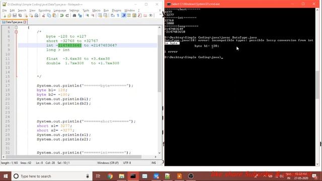 java basic part 10# how to use numeric data types in programming in hindi смотреть онлайн