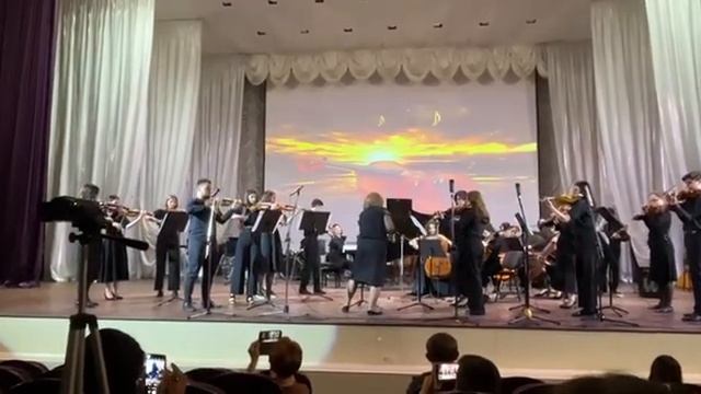 Бабаджанян Ноктюрн. Камерный оркестр Симферопольского музыкального училища смотреть онлайн