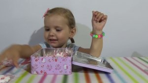 Хелоу Китти чемоданчик сюрприз распаковка Hello Kitty surprise box unboxing