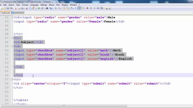 multiple check box value insert update and delete in php 30 of 30 смотреть онлайн