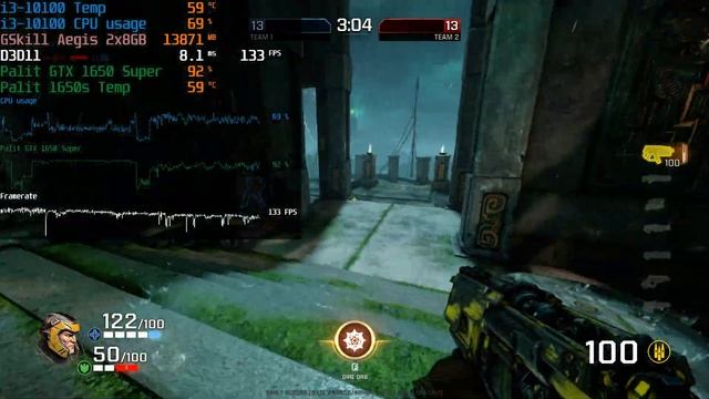 i3-10100 + Palit GTX 1650 Super StormX + 16GB RAM Quake Champions Ultra Settings 1080p Full Gamepla смотреть онлайн