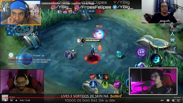 REAGI AO REACT DO SIZE REAGINDO AO REACT DO RICK REAGINDO A TRETA: YBIG VS WINTER NO MOBILE LEGENDS смотреть онлайн