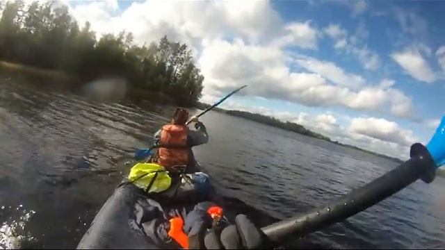 Сплав с ребенком по Вуоксе. смотреть онлайн