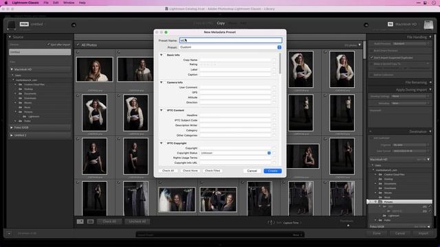 Importing images into Lightroom Classic смотреть онлайн