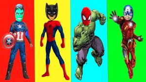 SUPERHEROES wrong masks