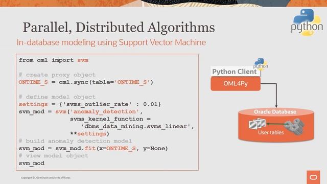 Introduction to Machine Learning on Oracle Database смотреть онлайн