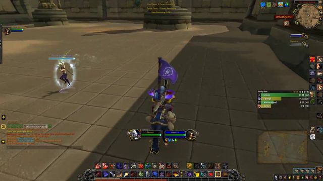 WoW Shadowlands pre patch arms warrior pvp Tol'viron Arena 2v2 2 смотреть онлайн