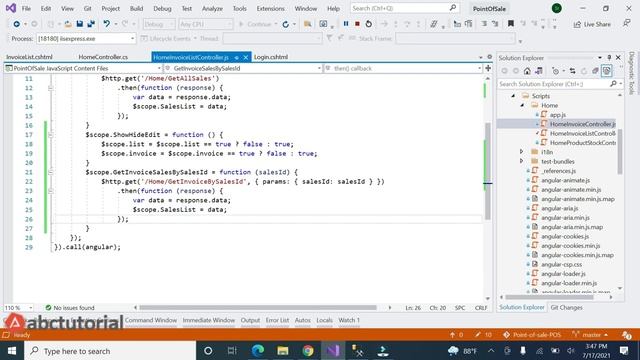 POS-27: Invoice sales page edit using ASP.NET MVC JQUERY AngularJS смотреть онлайн