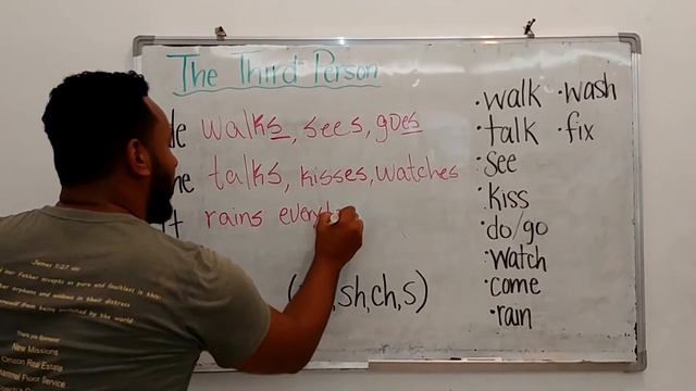 ¿Cómo conjugar los VERBOS EN TERCERA PERSONA EN INGLÉS? смотреть онлайн