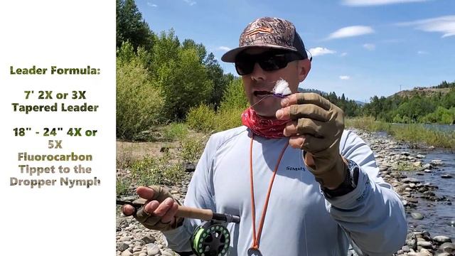 Swift Water Hopper Dropper // DEADLY DROPPER - Roza's Violet Tag Tungsten Jig Nymph смотреть онлайн