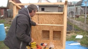 Курятник на даче/Куры ФАВЕРОЛЬ/Часть 3/