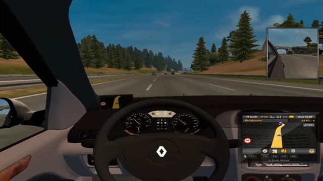 ETS 2 // Renault Clio смотреть онлайн