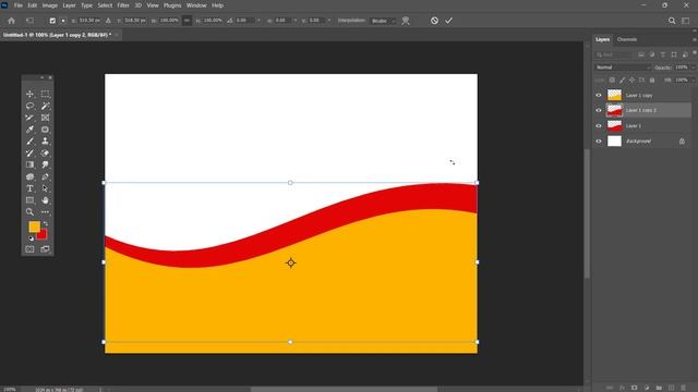 Photoshop Tutorial for Beginners 2023 | P-2 | Use in Rotate, Scale, Skew, Perspective, Distort смотреть онлайн
