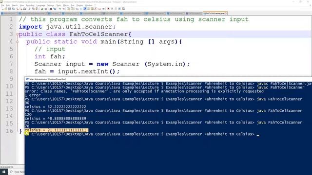 Java Programming Language Lecture5-1: Standard Input/Output - Scanner смотреть онлайн