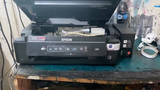 Reset Tinta Printer Epson L355,it is time to reset the ink levels. смотреть онлайн