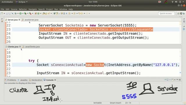 Curso Java 32 || JAVA Socket Cliente-Servidor TCP смотреть онлайн