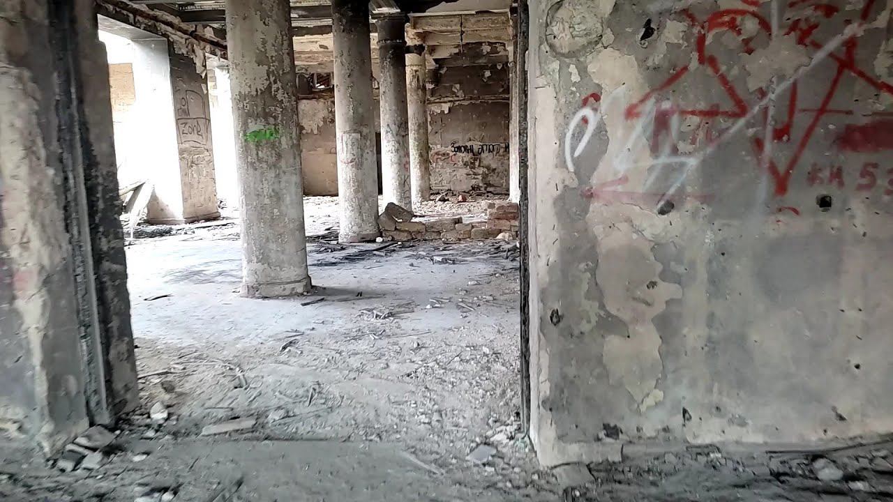 Разрушенная гордость Евпатории. Санаторий "Октябрь"-как образец алчности и беспринципности!!! смотреть онлайн