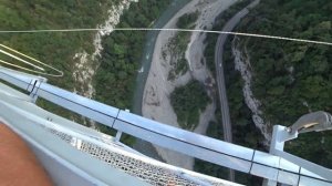 Скай Парк, подвесной мост над пропастью Сочи, Аттракцион ZIPLINE 2019