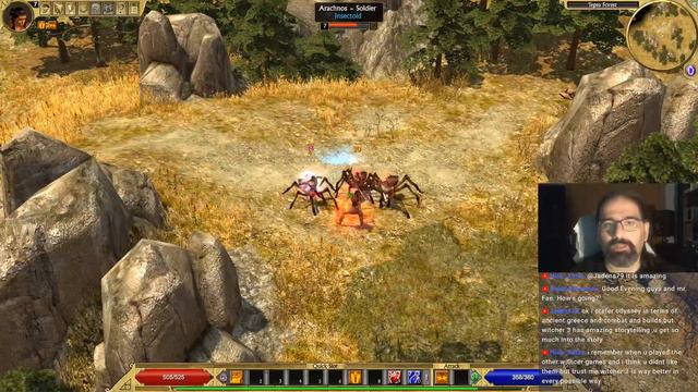 Titan Quest IMMORTAL: HC S.S.F. Mage Build For Endgame SET Blessing of Chaos! смотреть онлайн