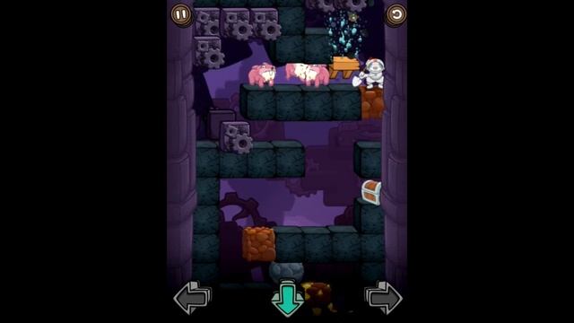 Как пройти Dig a Way уровень 4 Clockwork pyramid смотреть онлайн