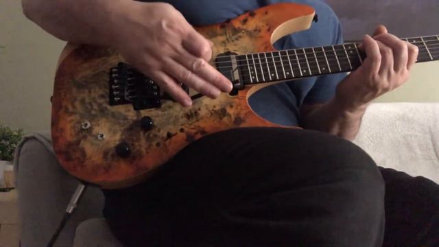 Schecter Reaper FR-S Electric guitar sustain смотреть онлайн