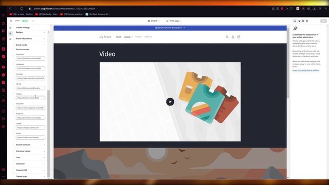 How to Add Social Media Icons on your Shopify Store - Full Guide смотреть онлайн