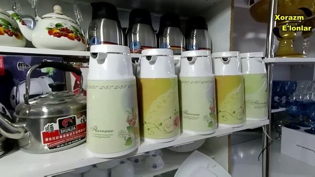 Урганч чинни буюмлар, багемалар нархи \ Urganch 8 Blok Bozori #urganch