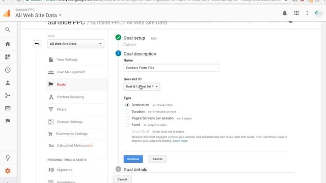 How To Set Up Google Analytics Goals and Import Them as Google AdWords Conversions 2017-2018 смотреть онлайн