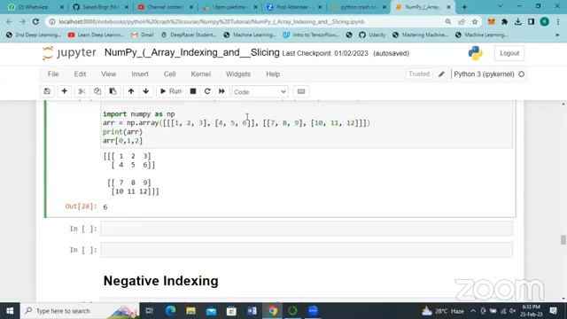 Class_3 | Numpy Array 2023 | Create 1d numpy Array | Numpy 2d array | numpy array tutorial 2023 смотреть онлайн