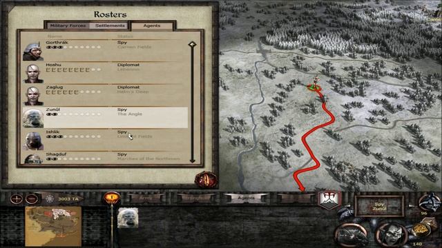 [30] Third Age Total War Divide and Conquer Gundabad v3 VH/VH смотреть онлайн