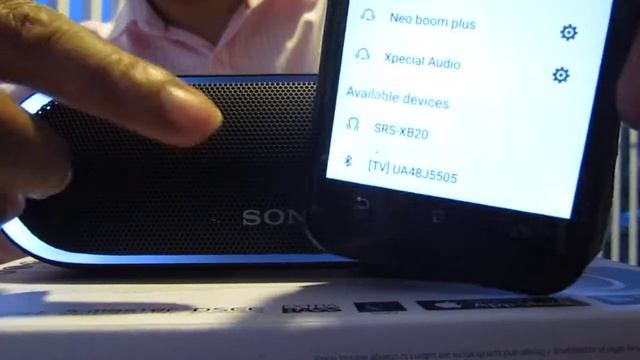 Unboxing Sony SRS-XB20 Bluetooth Speaker смотреть онлайн