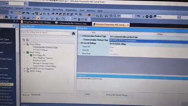 FX5U and 485-BD смотреть онлайн