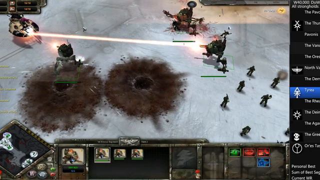 Speedrun: Dawn of War - Dark Crusade # All strongholds Imperial Guard in 1h 41m 13s [Personal Best] смотреть онлайн