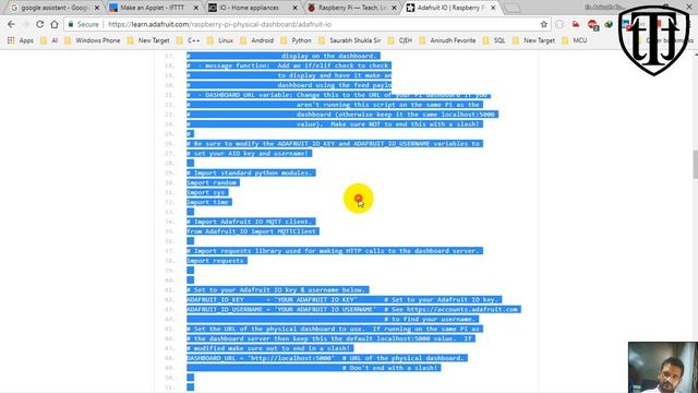 IOT - Google Assistant with Python (On Raspberry Pi) step by step смотреть онлайн