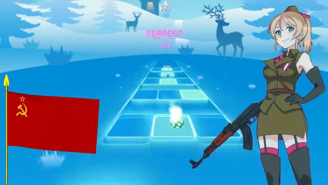 Soviet National Anthem - Tiles Hop смотреть онлайн