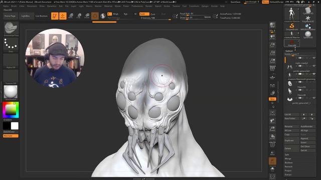 Working with FiberMesh for Hair and Fur - ZBrush Top Tips - Pablo Munoz Gomez смотреть онлайн