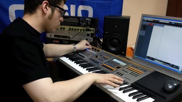 Рабочая станция CASIO XW-P1 (обзор) смотреть онлайн