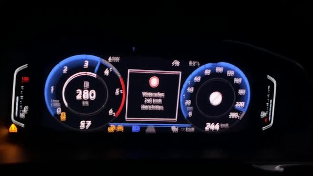 VW Arteon (190PS Diesel) 0-Topspeed