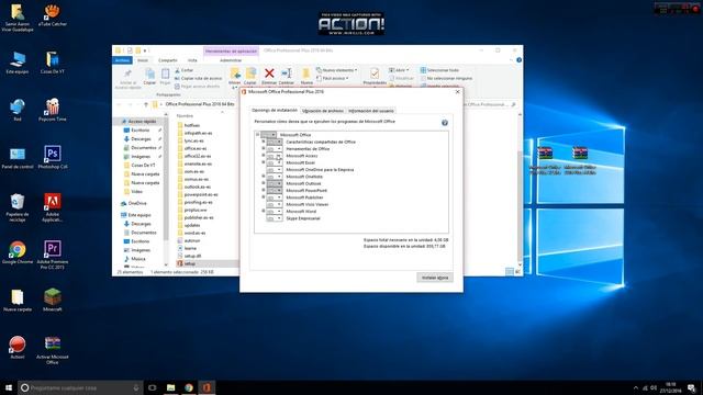 Como Descargar E Instalar Microsoft Office 2016 Plus Para Windows 7, 8, 8.1, 10 - 32 y 64 Bits. смотреть онлайн